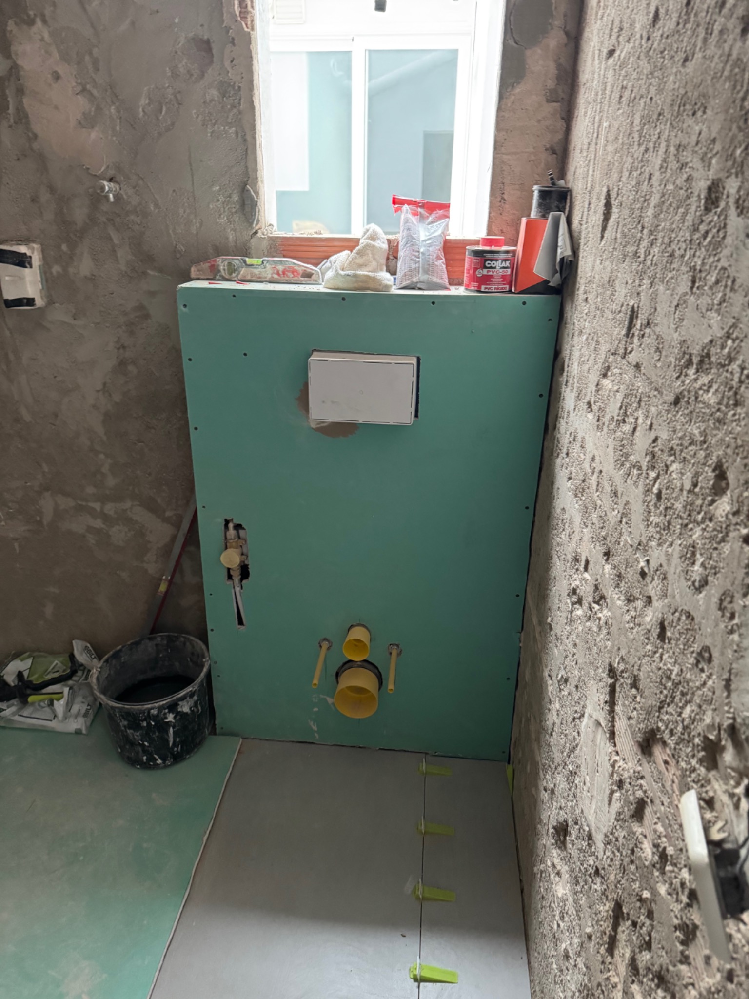 Trabajos de construcción y estructura