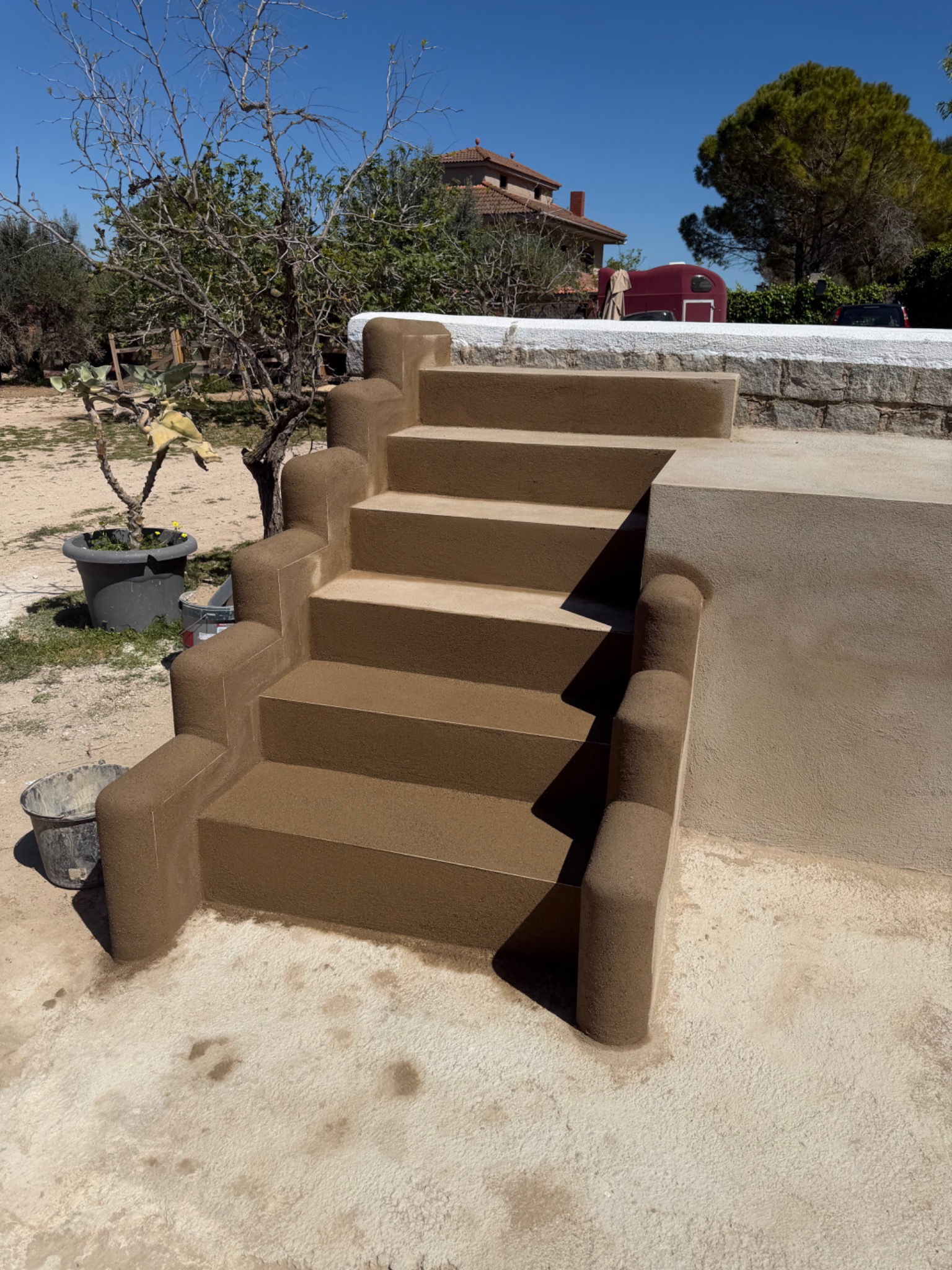 Escalera exterior