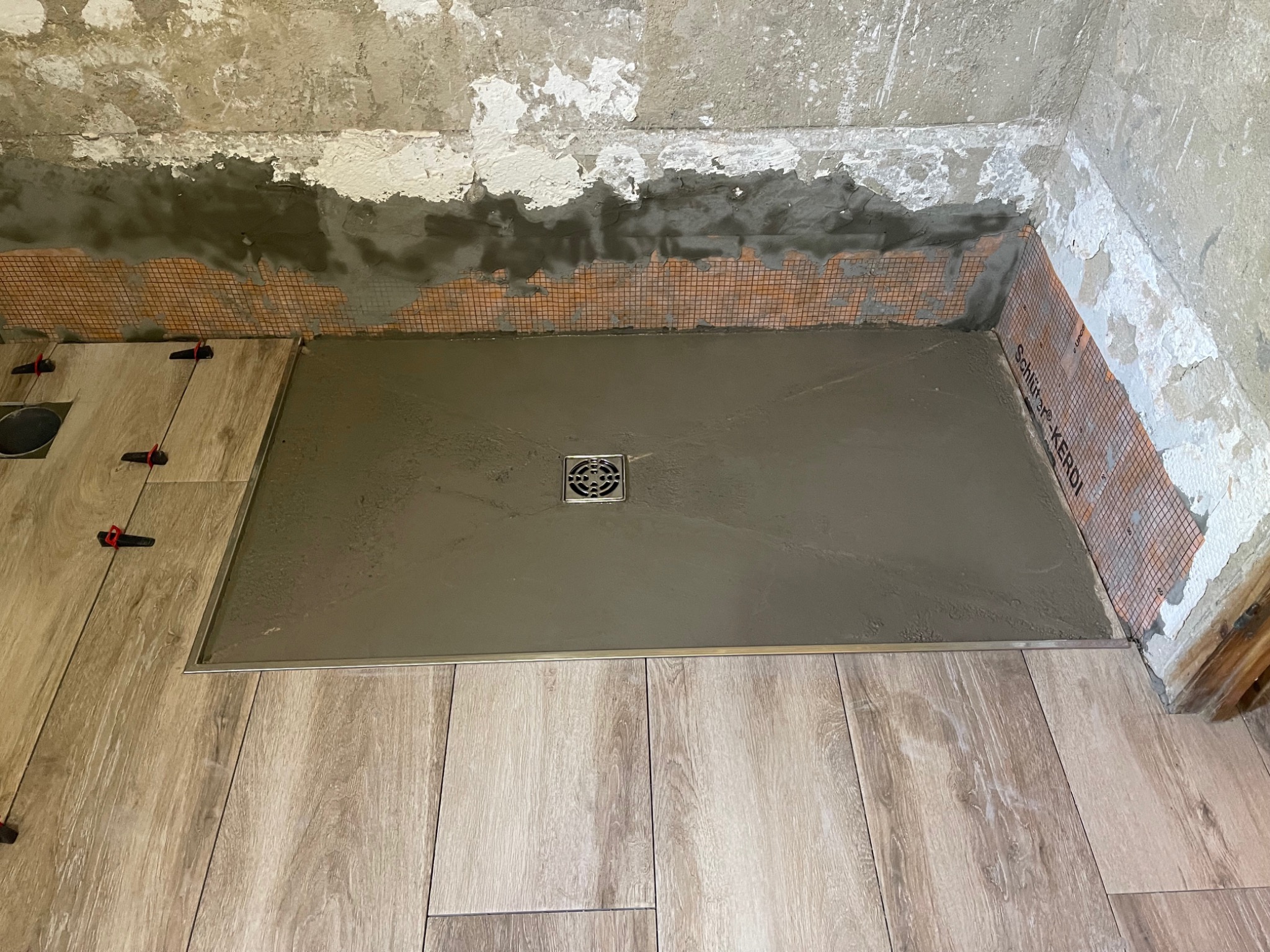 Impermeabilización de zona de ducha